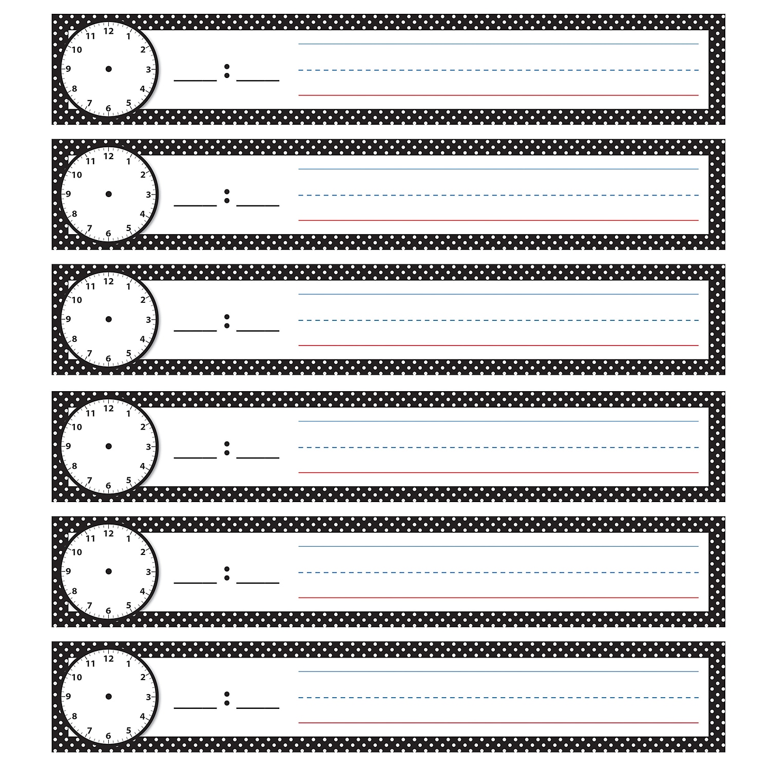 Ashley Productions Pocket Chart Inserts, Scheduling/Sentence Strip ...