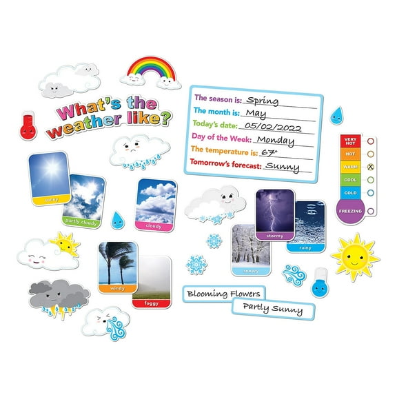 Ashley Smart Poly Bulletin Board Set 96008