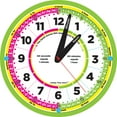 thumbnail image 1 of Ashley Productions Time Zone 12" Advanced Instruction Clock, 1 of 2