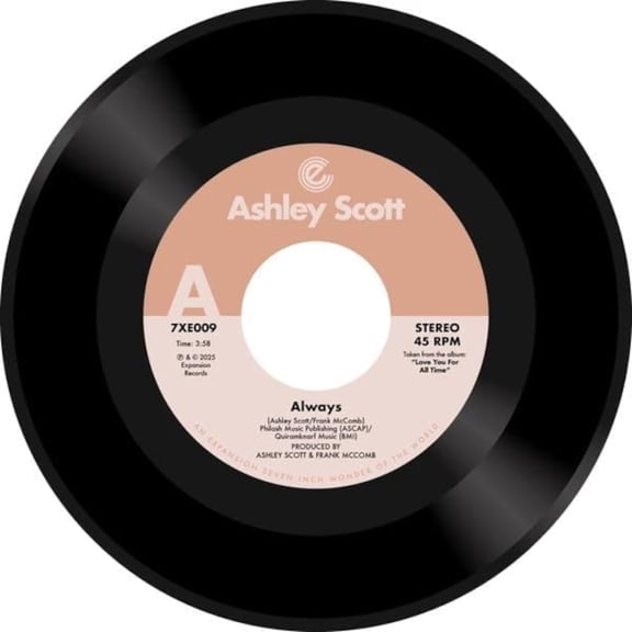 Ashley Scott Always/Looking Up to You (Vinyl Record) 7" Single