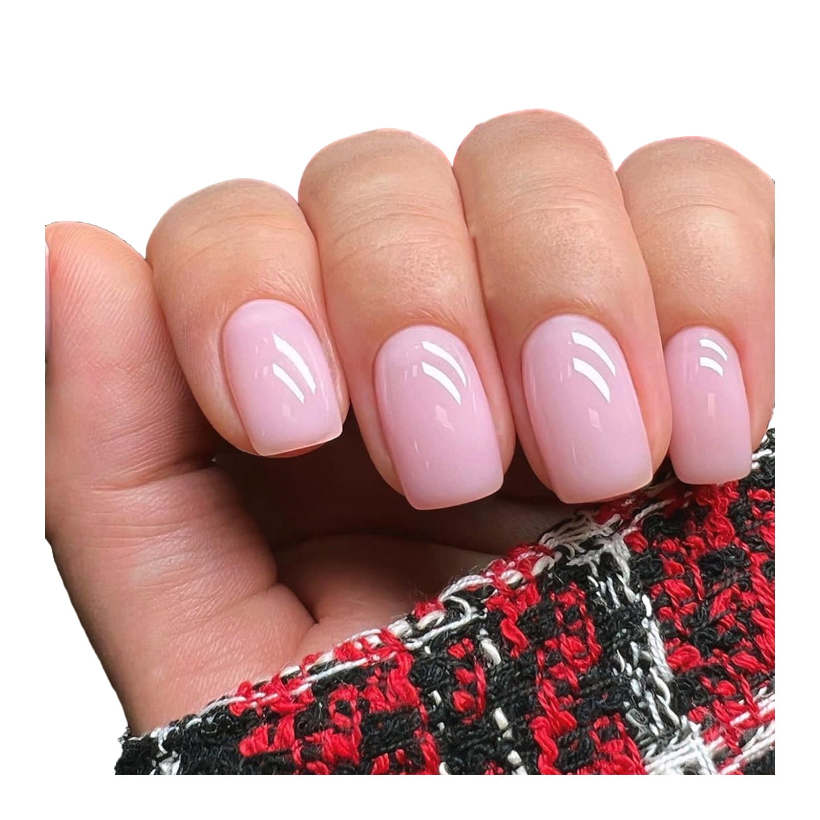 Ashley Square Fake Nails NaturalLooking Perfect Fit Seamless Cuticle Lines Gentle on Nail Beds
