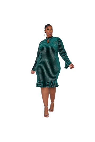 Ashley Stewart Plus Size Dresses in Womens Plus | Green - Walmart.com