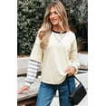 thumbnail image 1 of Ashley Striped Long Sleeve Two-in-one Top, 1 of 8