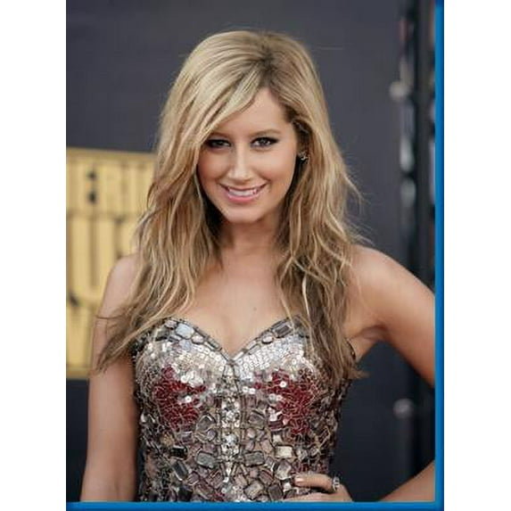 Ashley Tisdale Silver Glam Poster Art Poster 24x36 Unframed, Age: Adults, Rectangle Best Posters