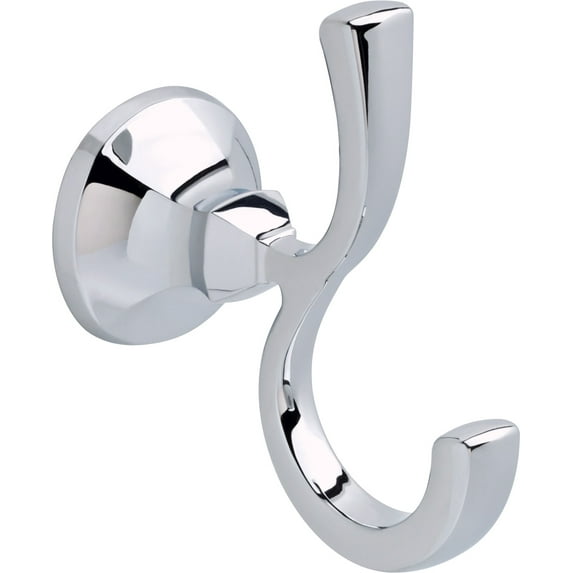 Ashlyn Double Robe Hook in Chrome
