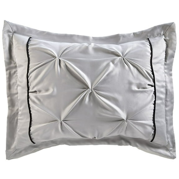 Ashlyn Ruched Full/Queen Comforter and Sham