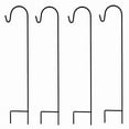 thumbnail image 1 of Ashman Online 35" Black Steel Garden Shepherds Hooks (4 Pack), 1 of 8
