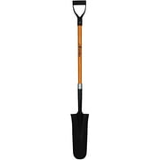 Ashman Online Drain Spade Shovel - 48 inches Long Spade Fibreglass Handle  (1 Pack).