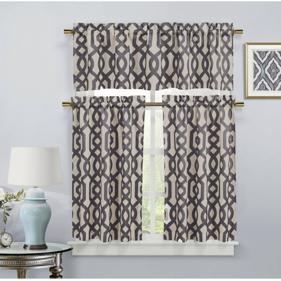 Ashmont Canvas Kitchen Curtain