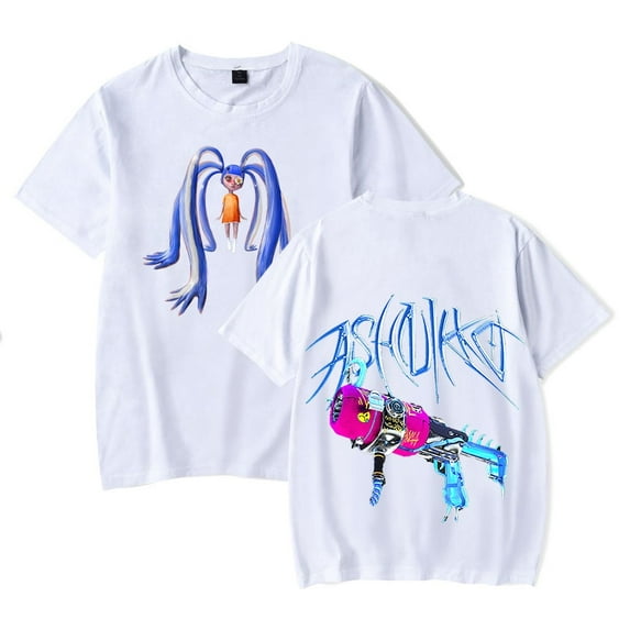 Ashnikko Ashton Casey Merch T-shirt Women Men Summer Casual Fashion Short Sleeve Tee