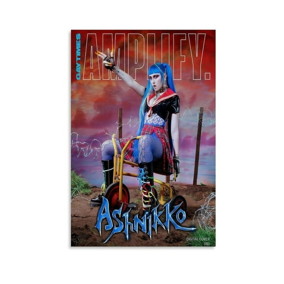 Ashnikko Canvas Poster Mural Decor Printing Picture Painting Living Room Hallway Decor Unframe-style