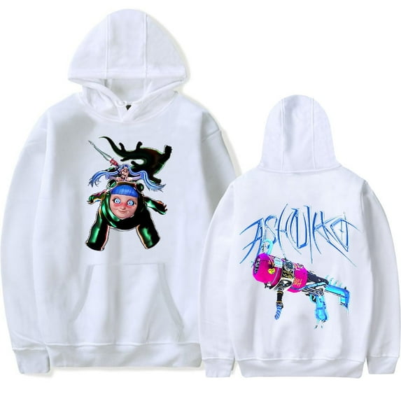 Ashnikko Hi It's Me Tour Merch Hoodie New Logo Women/Men Harajuku Pullovers Hooded Longsleeve Sweatshirt