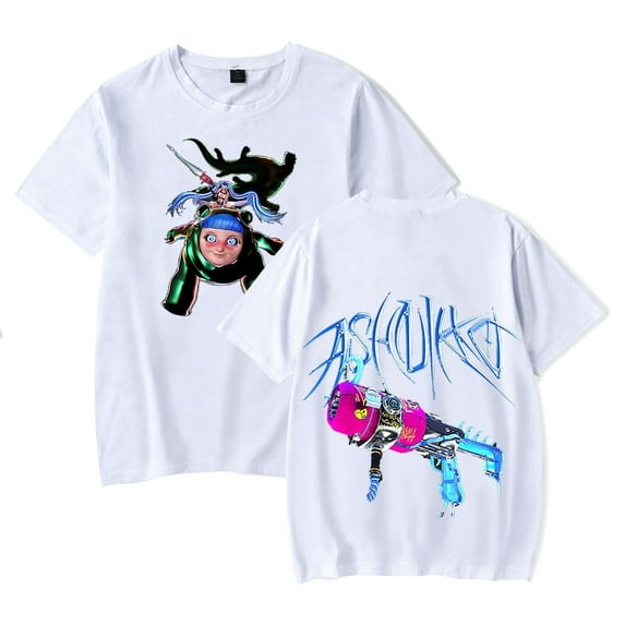 Ashnikko Hi It's Me Tour Merch T-Shirt Short Sleeve New Logo Women Men Summer Casual Fashion Short Sleeve Tee