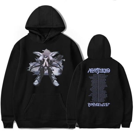 Ashnikko Hoodies Merch MECHA TOUR 2023 Popular Graphics sided Print Unisex Trendy Casual Streetwear Sweatshirt