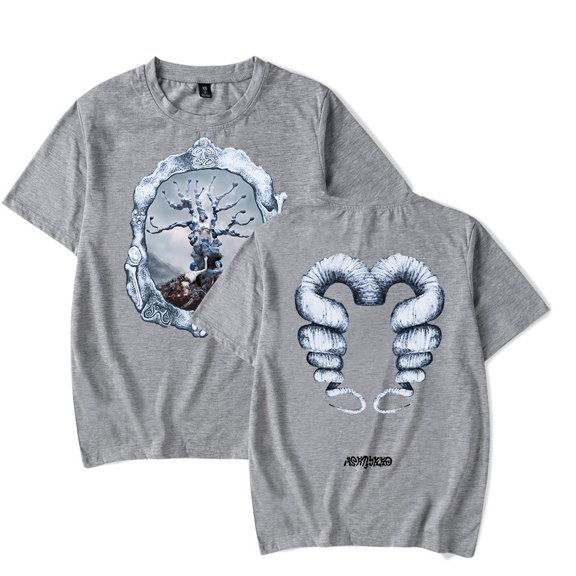 Ashnikko Shirt Merch MAGIC TREE FRAME 2023 Popular Graphics sided Print Round Neck Unisex Trendy Casual Short Sleeve T-Shirt Top