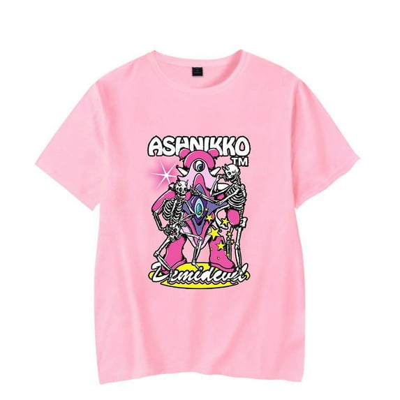 Ashnikko Shirt Merch Skeleton Dry Hump2023 Popular Graphics sided Print Round Neck Unisex Trendy Casual Short Sleeve T-Shirt Top