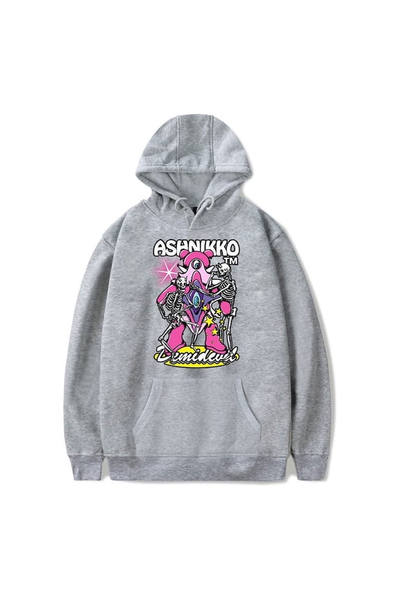Ashnikko Skeleton Dry Hump Hoodies Merch 2023 Popular Graphics sided Print Unisex Trendy Casual Streetwear Sweatshirt