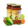 thumbnail image 1 of Ashoka 1932 | All Natural | Pickle in Olive Oil | Mixed Vegetables | Authentic Indian Achar Recipe | Great for Seasoning | Snacks | 300 Grams Glass Jar (Pack of 2), 1 of 8