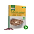 thumbnail image 1 of Ashoka Gluten-Free Meals, Microwave Ready Vegan Black Gram & Kidney Beans, Heat & Serve Meals, All-Natural Delhi Dal Makhani, Kosher Certified, Great for the Outdoors, No Preservatives, Pack of 2, 1 of 10