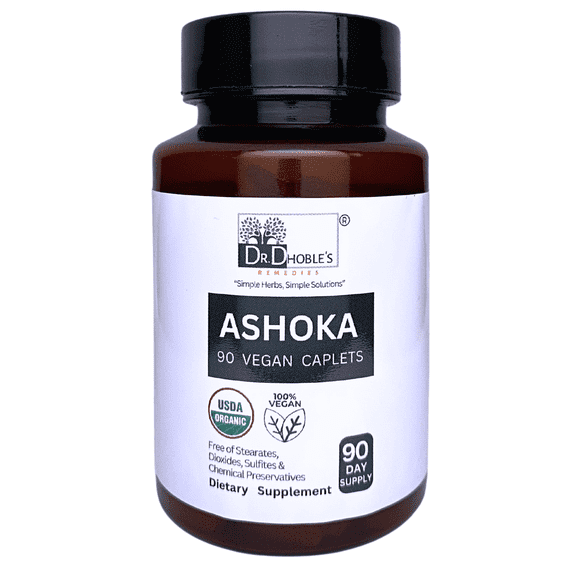 Ashoka Herbal Menstrual Health, Cramps, Period Support, Hormone Balance for Women, 90 Ct