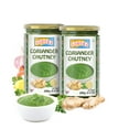thumbnail image 1 of Ashoka Indian Coriander Chutney | Made with Coriander Leaves, Lime & Fresh Garlic | Authentic Indian Recipe Since 1932 | Kosher | Vegan | Medium Spiced | Great for BBQ, Wings, and Salads | Pack of 2, 1 of 7