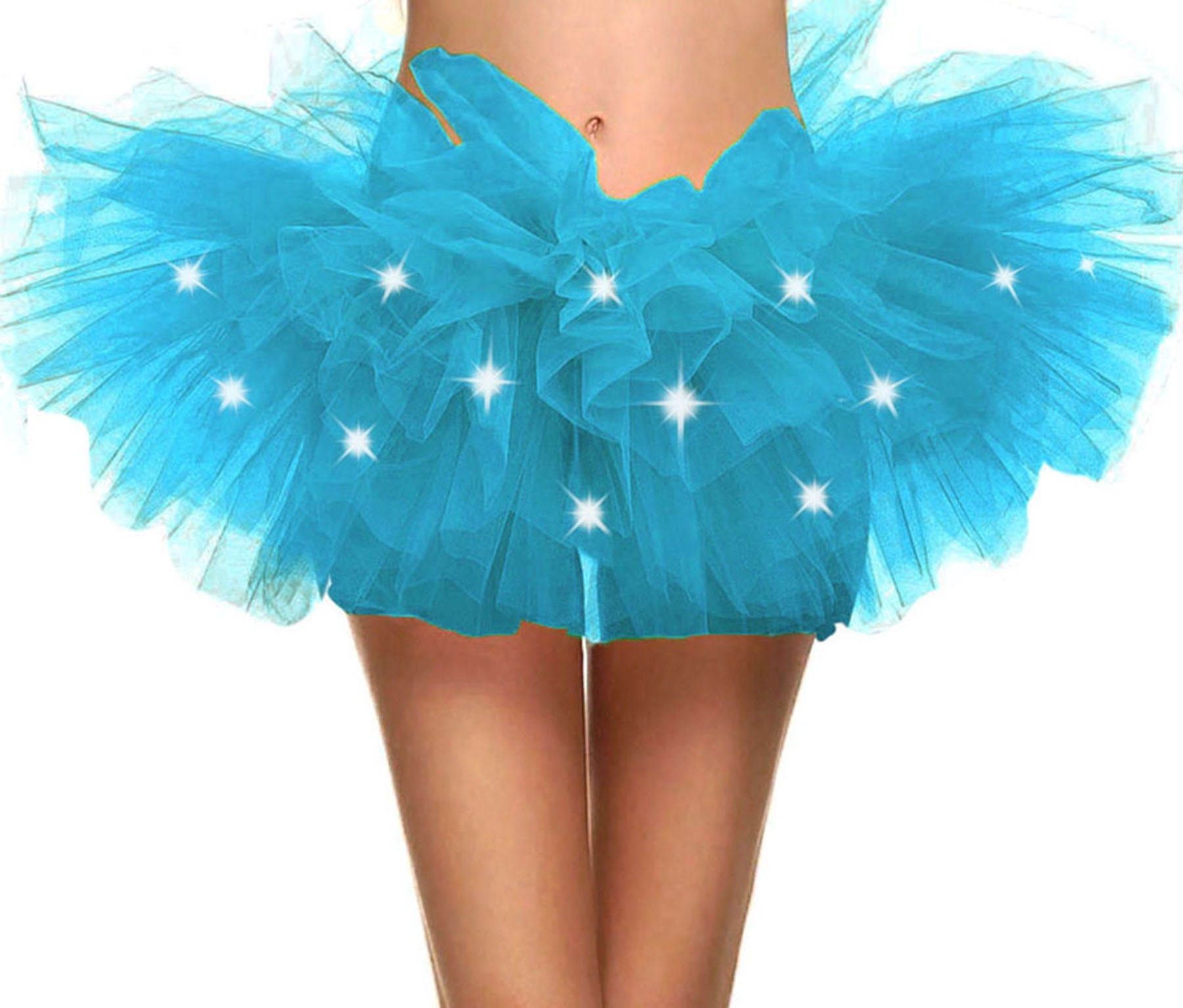 tutu blueです。 AshopZ-Women-s-LED-Light-Up-