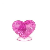 Ashosteey 3D Crystal Puzzle, Love 3D Puzzles for Adults with LED and Gift Boxes for Great Christmas Birthday Wedding New Year Gifts