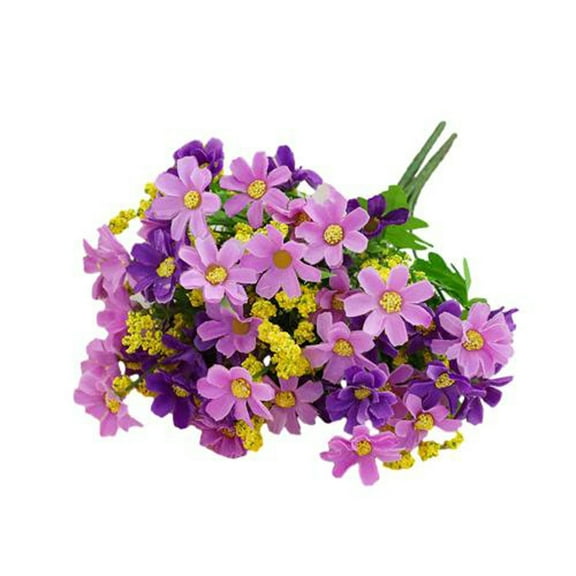 Ashosteey Artificial Daisies Flowers Mini Daisy Decorative Flower Silk Flowers for Crafts Party Wedding Decoration DIY Home Decor Wedding Farmhouse Decor