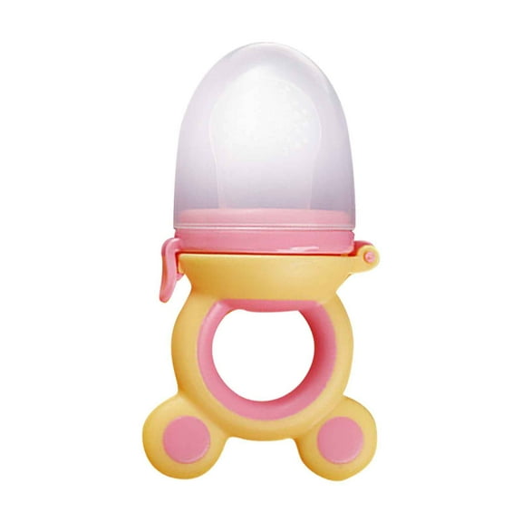 Ashosteey Baby Feeder,Silicone Baby Fresh Fruit Feeder,Fresh Food Feeder, Infant Fruit Teething Teether Toy for 3-24 Months, Silicone Pouches for Toddlers & Kids & Babies