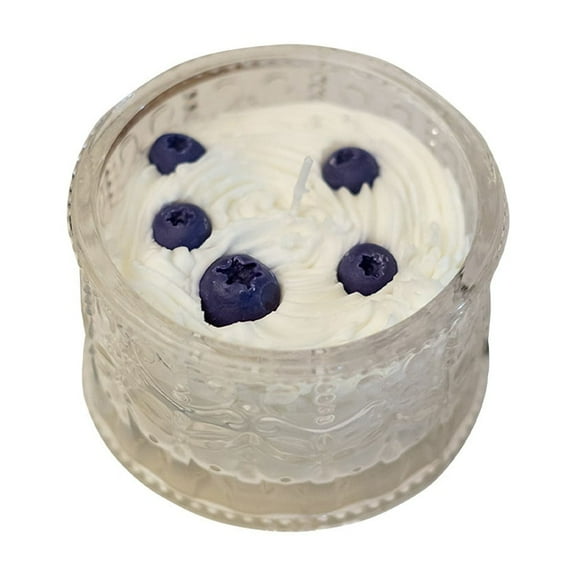 Ashosteey Blueberry Pie Candle,All Natural Premium Scented Candle,Non Toxic Pet Safe Candles, Bestfriend Gift, House Wax, Scent Candles for Home, Gift for Woman, Baby Shower Gift for Winners