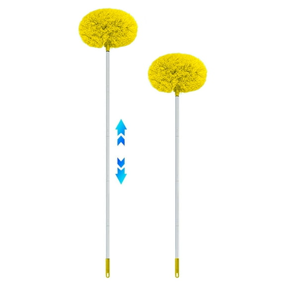 Ashosteey Ceiling Fan Cleaner Duster Set High Ceiling Extended Fan Blade Cleaner with Extension, Cleaning Duster for Bed High Ceilings Furniture Bottom Household