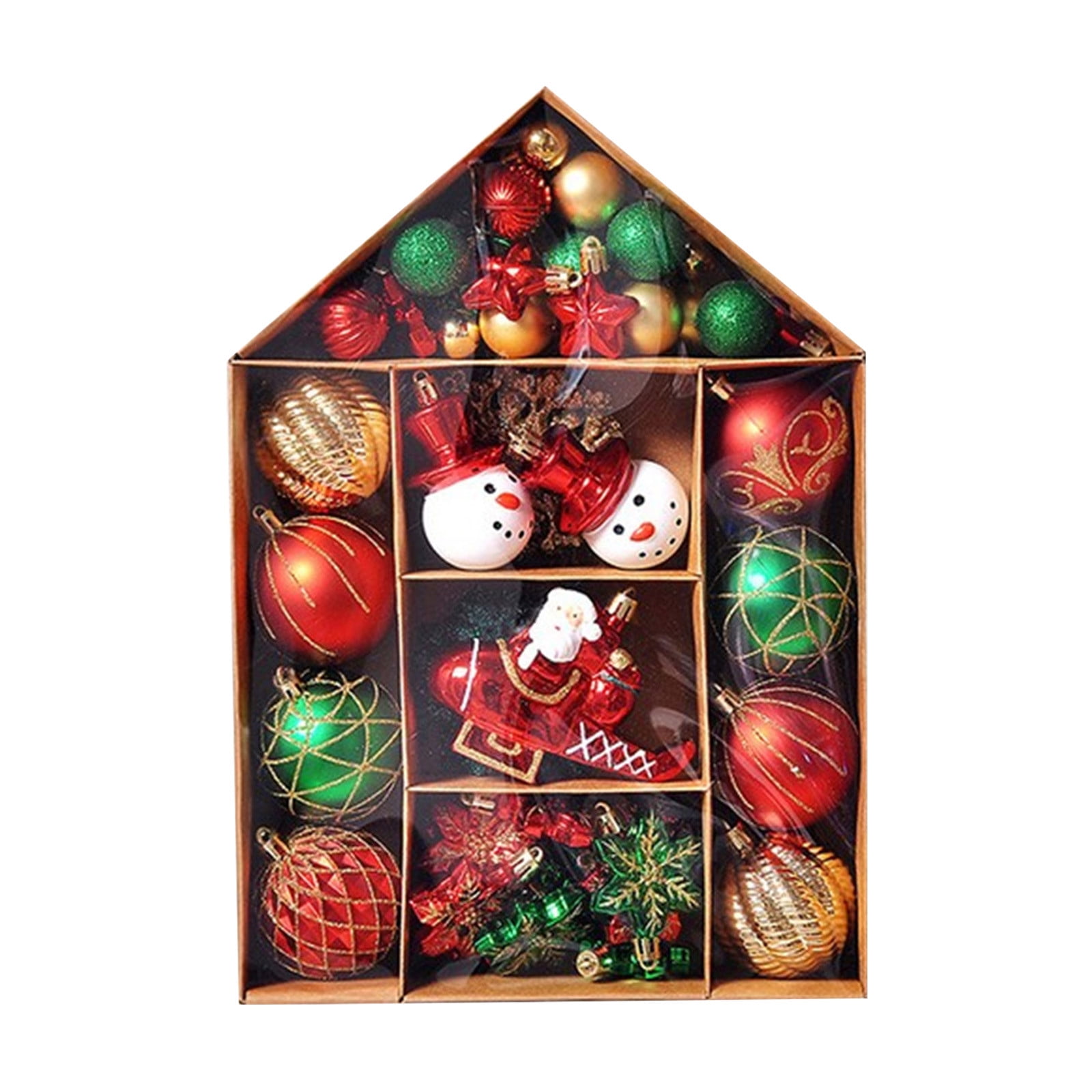 Ashosteey Christmas Tree Ball Ornaments Set,Christmas Ball Ornaments