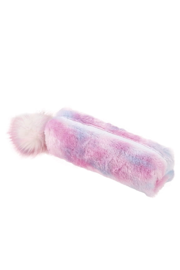 DYI Stationery Case, Large Capacity Double Layer Frosted Pencil Pouch, Office Stationery Organizer Simple Storage Waterproof Pencil Case, Student Pencil Case