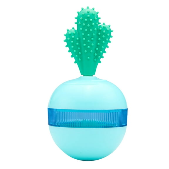 Ashosteey Dog Treat Dispenser Toy,Cactus Tumbler Feeding Toys for Dogs Cats Pets - Dog Puppy Chew Toys, Dog Puppy Teething Toys, Treat Dispenser, Interactive Dog Toys, Slow Feeder Toys