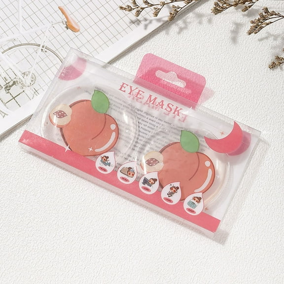 Ashosteey Eye Cream Ice Bag, Gel Eye Mask,Gel Ice Pack Reusable Cooling Under Eye Pads,Cute Eye Bag Ice Packs Hot Cold Eye Compress for Redness Pain Relief Eye Relax Spa Sleeping,Used for Eye Strain