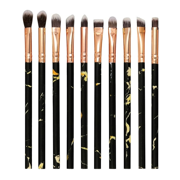 Ashosteey Eye Makeup Brushes Set, Premium 7Pcs Eyeshadow Brush, Professional Eye Brush for shadow lip Angled Eyeliner Eyebrows, Soft Hairs and Wood Handle,Eyebrow Cosmetics Tool