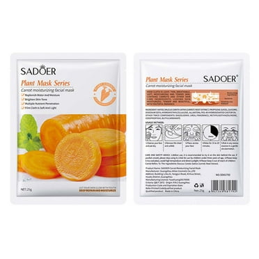 Ashosteey Face Mask,Collagen Mask,Fruit Skin Care Mask,Korean Facial Mask/Sheet Mask for Daily Skincare Routine/Hydrating & Soothing for All Skin Types/Skincare vegetable Face Mask