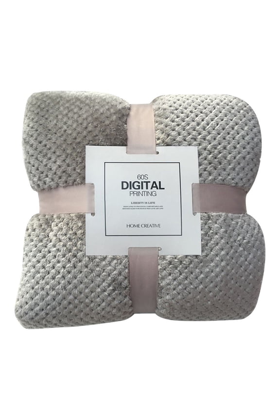 Flannel Fleece Throw Blanket Fleece Blanket for Couch Sofa Bed, Super Soft Warm Fuzzy Plush Blankets Decor, Lightweight Cozy Travel Camping Blanket