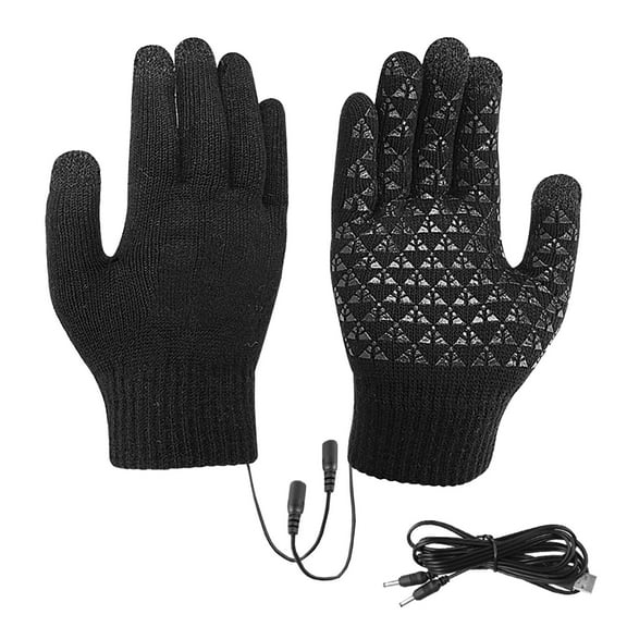Ashosteey Heated Gloves, Winter Electric Warm Gloves,Electric Warmers for Upgraded Touchscreen with Men and Women Waterproof Gloves Motorcycle Gloves Automatic Suitable Outdoor Activities