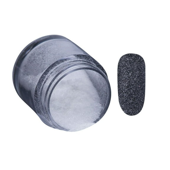 Ashosteey Holographic Nail Art Glitter Sequins Kits,Nail Glitter Powder Black White Sugar Glitter Dust Powder for Nails,Soft Nail Art Powder Brush Funnel,Nails Art Decoration DIY Crafts