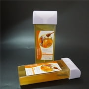 Ashosteey Honey Roll-On Wax, HONEY Heater Waxing Hair Removal,Body Hair Removal Roll on Wax Cartridge for Professional or Home uses