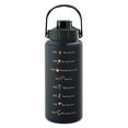 thumbnail image 1 of Ashosteey Leakproof Motivational Sports Water Bottle,Times to Drink and Straw, Motivational Water Bottle with Time Marker, BPA Free, Drinking Sports Water Bottle for Fitness, Gym & Outdoor, 1 of 7