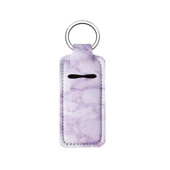 Ashosteey Lip Balm Sleeve Pouch Chapstick Holder With Clip Lipstick Lip Gloss Holder Stocking Stuffers Gift for Women