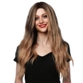 thumbnail image 1 of Ashosteey Long Blonde Wavy Wig for Women,Middle Part Curly Wigs,Natural Looking Blonde Synthetic Heat Resistant Fiber Women Wigs for Daily Party Use, 1 of 9