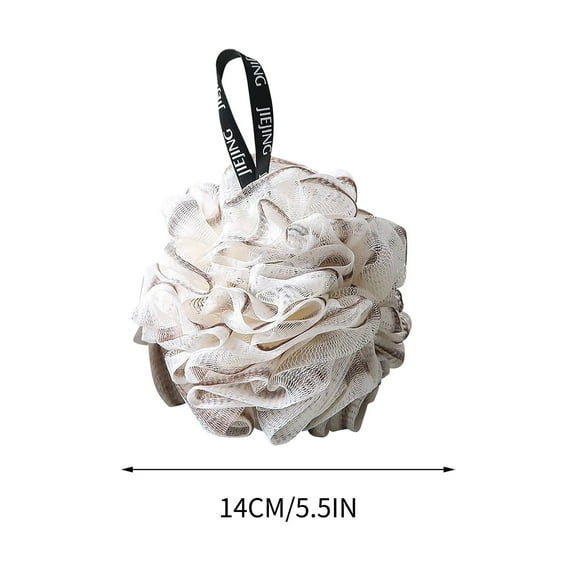 Ashosteey Loofah Soft- Bath-Sponge,Bath Loofah Sponge Body Scrubber Shower Sponge Exfoliating Mesh Pouf Shower Ball Bath Sponges for Women and Men Bathing Accessories