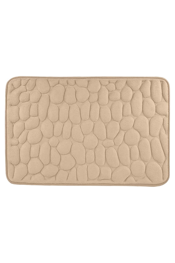 Memory Foam Bath Rugs,Soft Bathroom Rugs Toilet Mats, Bathroom Rugs Floor Mats Pad Non-Slip Water Absorption Easier to Dry, Home Gifts for Friend