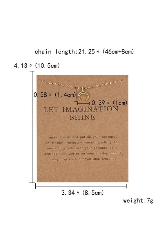 Message Wish Card Christmas Tree Santa Claus Snowflake Pendant Necklace,Compass Pendant Necklace Friendship Sun Good Luck Elephant Starfish Pendant Chain Necklace with Gift Card