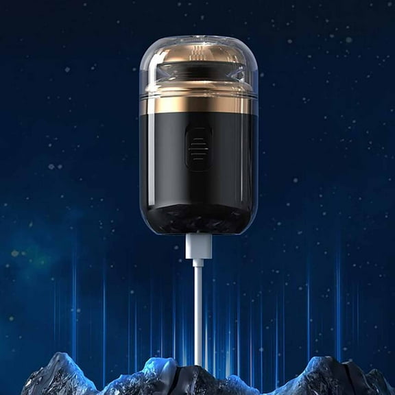 Ashosteey Mini Electric Razor,Wet Dry Electric Shavers for Men Women,Wet and Dry Mens Razor USB Rechargeable Shaver Charging Easy One-Button Use Suitable for Home,Car,Travel