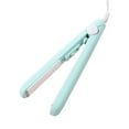 thumbnail image 1 of Ashosteey Mini Portable Flat Iron,Ceramic Small Hair Straightener for Short Hair Curls Bangs, Portable Travel Iron Dual Voltage with Travel Pouch for Women Men, 1 of 2
