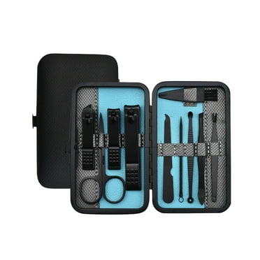 Ashosteey Nail Art Kit,Travel Mini Manicure set Nail Clipper set ,Stainless Steel Pedicure Care Grooming kit ,for Men &Women Fingernail Toenail Clippers Cutter
